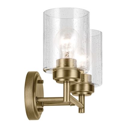 Kichler - Zidna lampa WINSLOW 2xE27/60W/230V mesing