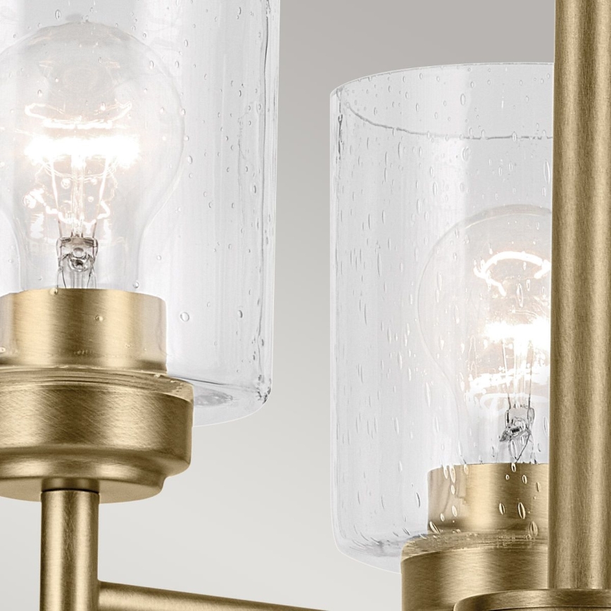 Kichler - Luster na lancu WINSLOW 3xE27/60W/230V pr. 45,8 cm mesing