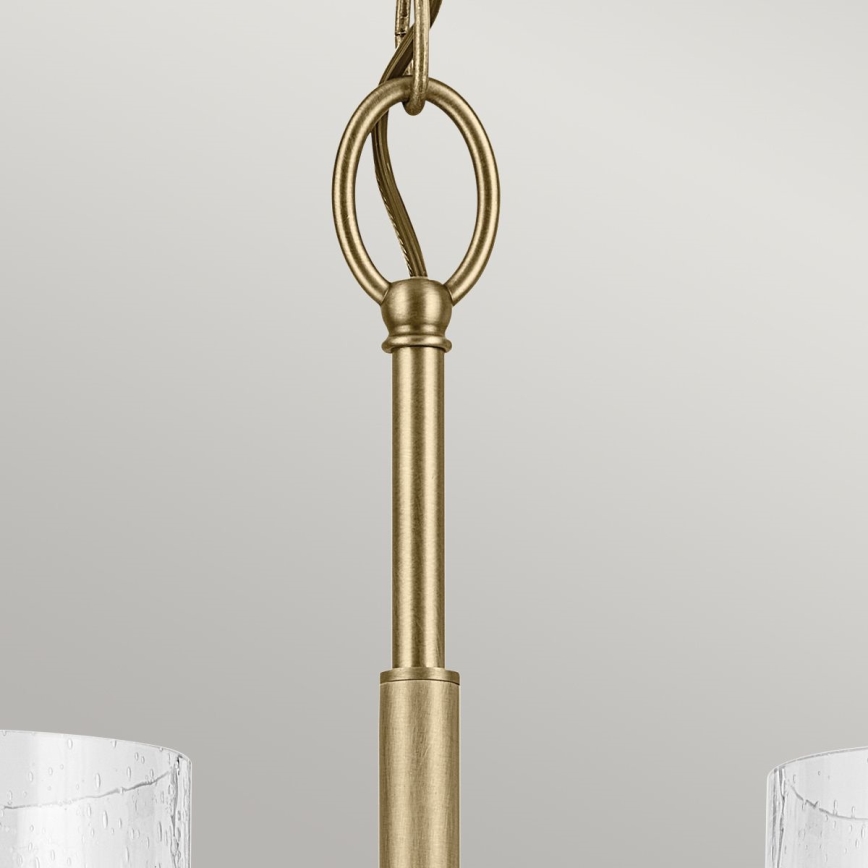 Kichler - Luster na lancu WINSLOW 5xE27/60W/230V pr. 50,2 cm mesing