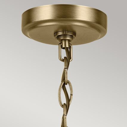 Kichler - Luster na lancu WINSLOW 5xE27/60W/230V pr. 50,2 cm mesing
