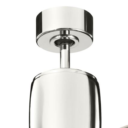 Kichler - Stropni ventilator FERRON sjajni krom + daljinski upravljač