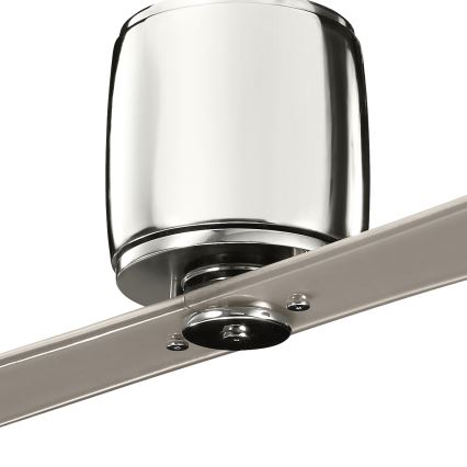 Kichler - Stropni ventilator FERRON sjajni krom + daljinski upravljač