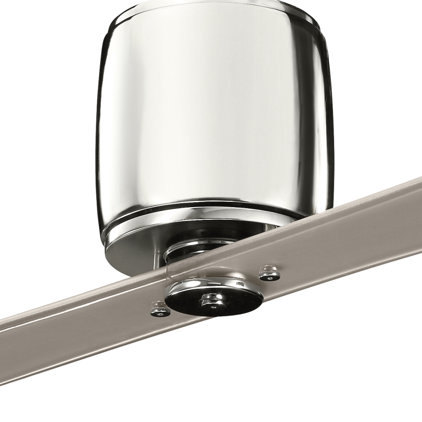 Kichler - Stropni ventilator FERRON sjajni krom + daljinski upravljač