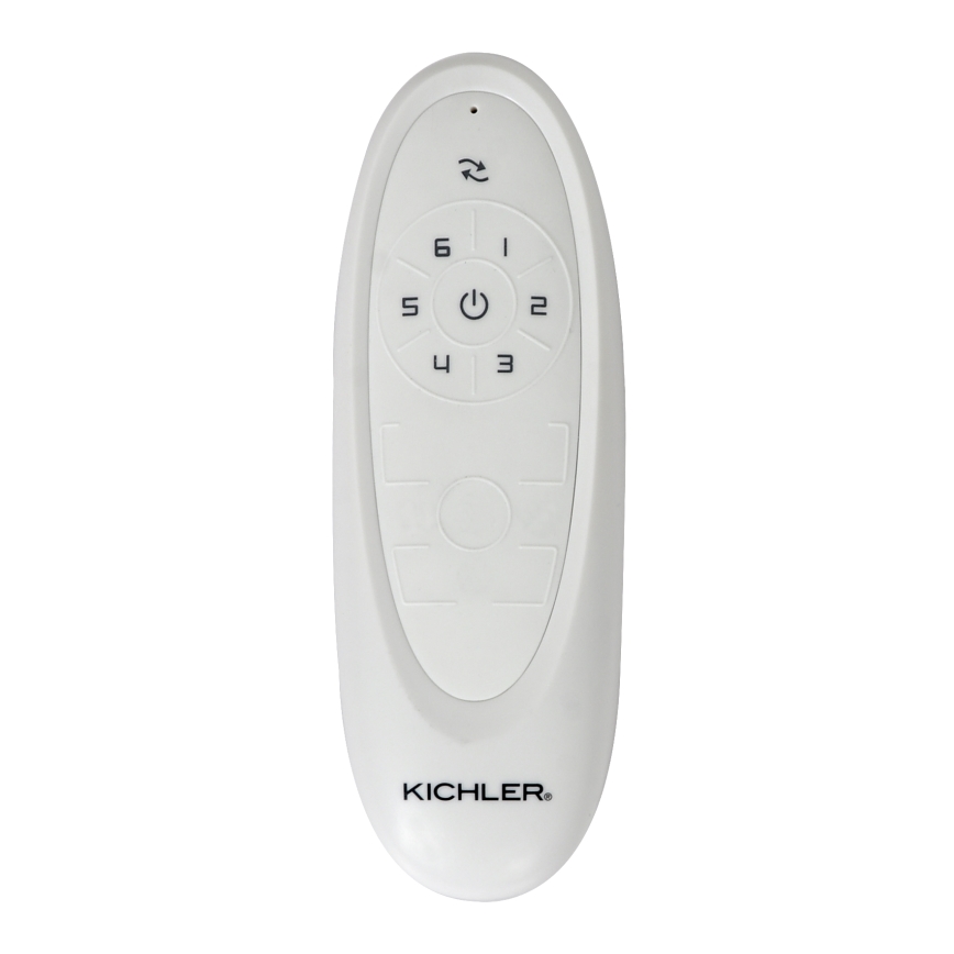 Kichler - Stropni ventilator LEHR IP44 pr. 137 cm + daljinski upravljač