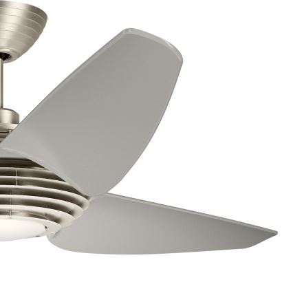 Kichler - LED Prigušivi stropni ventilator VOYA LED/14W/230V + daljinski upravljač