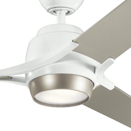 Kichler - LED Prigušivi stropni ventilator ZEUS LED/10W/230V + daljinski upravljač