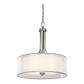 Kichler - Lančani luster LACEY 4xE27/60W/230V matni krom