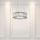 Kichler - LED Luster na sajli za kupaonicu CRYSTAL SKYE 6xG9/3W/230V IP44