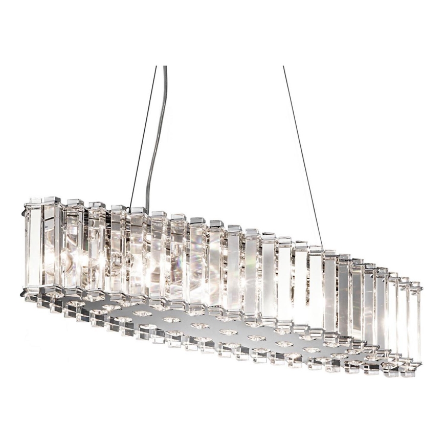 Kichler - LED Luster na sajli za kupaonicu CRYSTAL SKYE 8xG9/3W/230V IP44