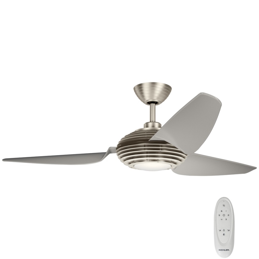 Kichler - LED Prigušivi stropni ventilator VOYA LED/14W/230V + daljinski upravljač