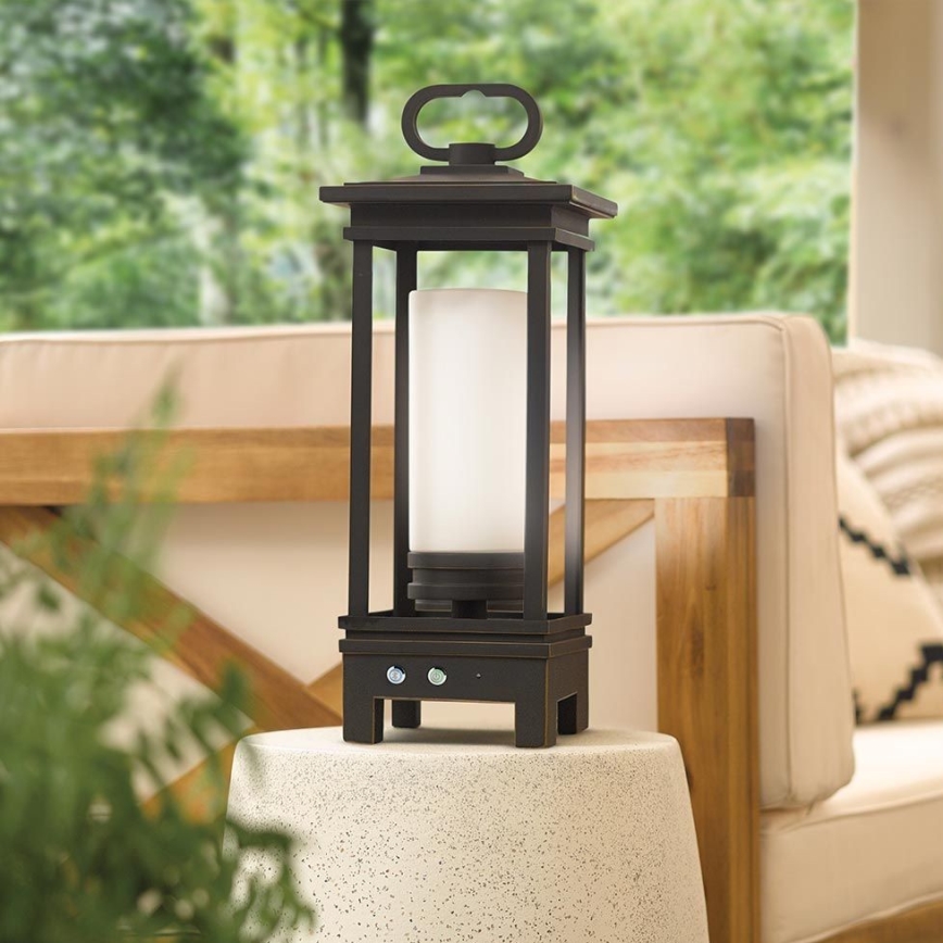 Kichler - LED Vanjska punjiva stolna lampa sa zvučnikom SOUTH HOPE LED/3W/230V 8800 mAh IP44