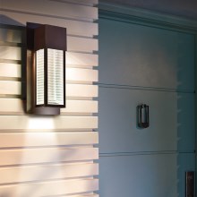 Kichler - LED Vanjska zidna svjetiljka SOREL 1xGU10/7W/230V IP44 smeđa