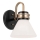 Kichler - LED Zidna lampa za kupaonicu FARUM 1xG9/3W/230V IP44 crna/mesing