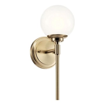Kichler - LED Zidna svjetiljka za kupaonicu BENNO 1xG9/3W/230V IP44 mesing