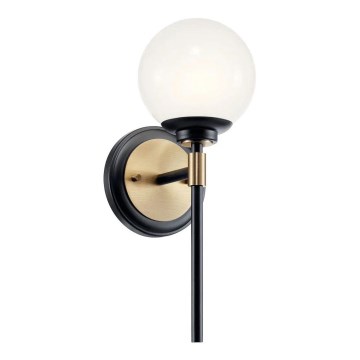 Kichler - LED zidno svjetlo za kupaonicu BENNO 2xG9/3W/230V zlatno IP44