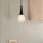Kichler - Luster na šipci DEELA 1xE27/60W/230V ø 17,8 cm crna