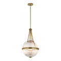 Kichler - Luster na štapu ASTER 3xE14/60W/230V mesing