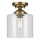 Kichler - Stropna svjetiljka WINSLOW 1xE27/60W/230V pr. 21,6 cm mesing