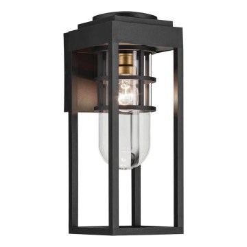 Kichler - Vanjska zidna svjetiljka HONE 1xE27/60W/230V IP44 crna