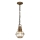 Kichler - Vanjski luster na lancu BRIDGE POINT 1xE27/60W/230V IP44 brončani