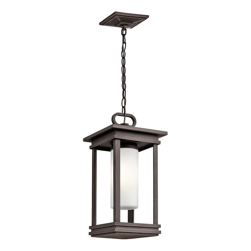 Kichler - Vanjski luster na lancu SOUTH HOPE 1xE14/60W/230V IP44