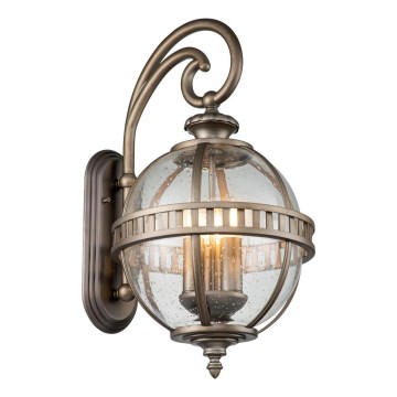 Kichler - Vanjsko zidno svjetlo HALLERON 3xE14/40W/230V IP44