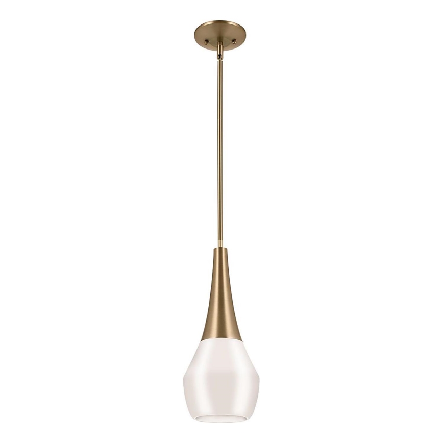 Kichler - Viseći luster DEELA 1xE27/60W/230V pr. 17,8 cm mesing
