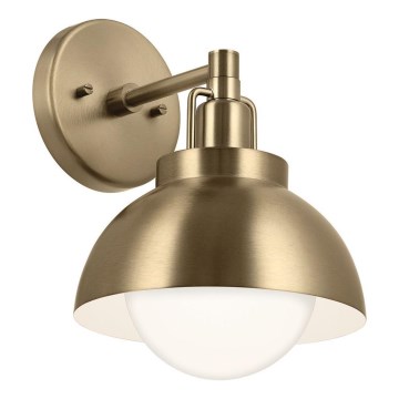 Kichler - Zidna lampa NIVA 1xE27/40W/230V mesing