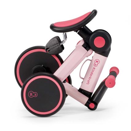 KINDERKRAFT - Dječji tricikl 3u1 4TRIKE ružičasta