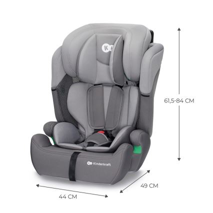 KINDERKRAFT - Autosjedalica COMFORT UP i-Size (76-150 cm) svijetlosiva