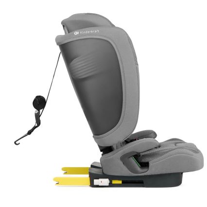 KINDERKRAFT - Autosjedalica FIX2GO i-Size 76-150 cm siva