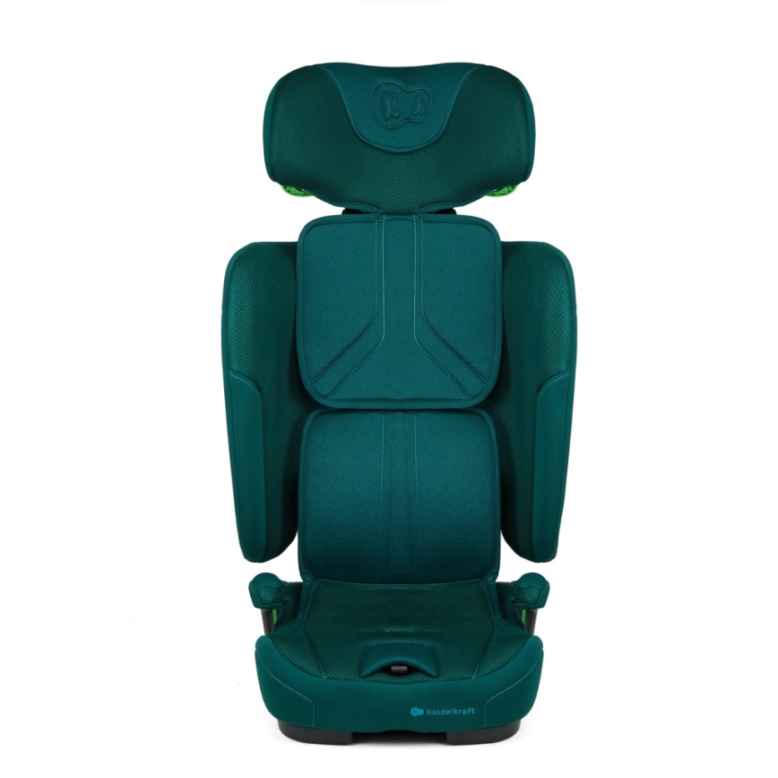 KINDERKRAFT - Autosjedalica FIX2GO i-Size 76-150 cm tirkizna