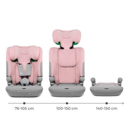 KINDERKRAFT - Autosjedalica I-COMFY i-Size 76-150 cm ružičasta