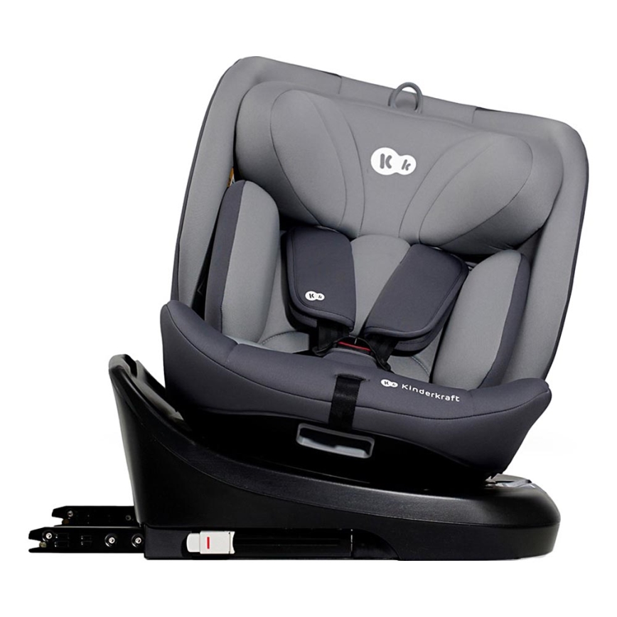 KINDERKRAFT - Autosjedalica I-GROW i-Size (40-150 cm) siva
