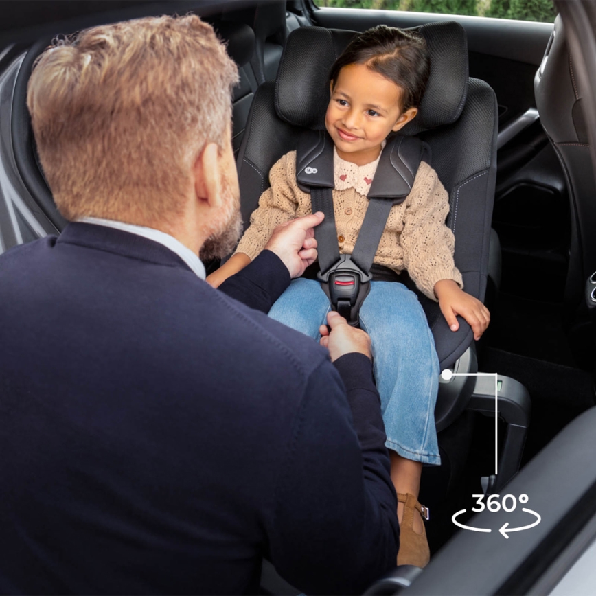KINDERKRAFT - Autosjedalica I-GUARD PRO i-Size 61-105 cm crna