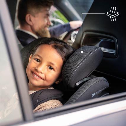 KINDERKRAFT - Autosjedalica I-GUARD PRO i-Size 61-105 cm crna