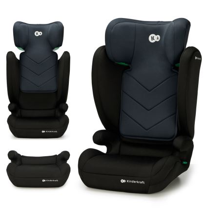 KINDERKRAFT - Autosjedalica I-SPARK i-Size (100-150 cm) crna