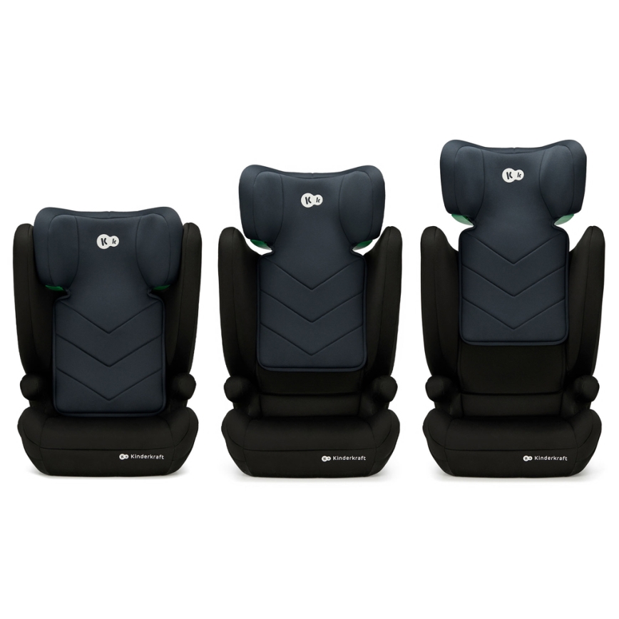 KINDERKRAFT - Autosjedalica I-SPARK i-Size (100-150 cm) crna