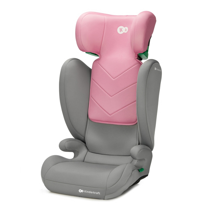 KINDERKRAFT - Autosjedalica I-SPARK i-Size (100-150 cm) ružičasta