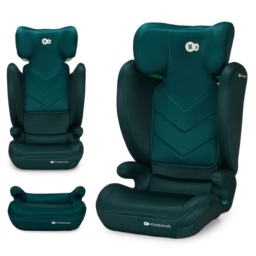 KINDERKRAFT - Autosjedalica I-SPARK i-Size (100-150 cm) zelena