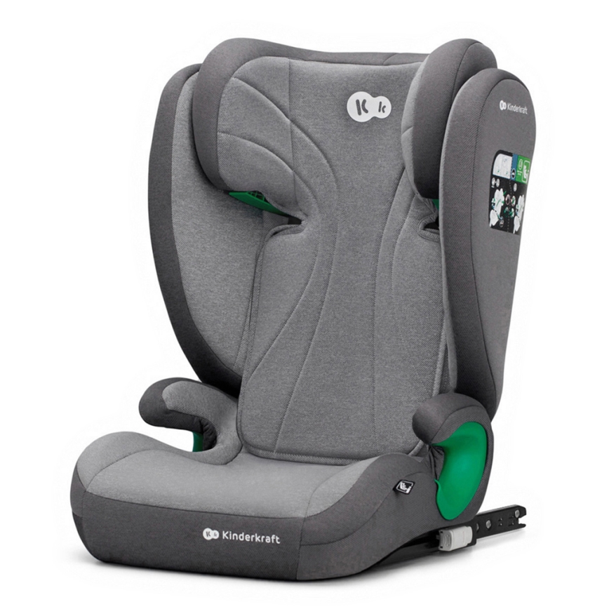 KINDERKRAFT - Autosjedalica JUNIOR FIX 2 (100-150 cm) Rocket grey
