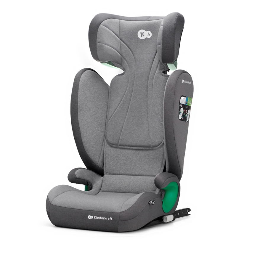 KINDERKRAFT - Autosjedalica JUNIOR FIX 2 (100-150 cm) Rocket grey