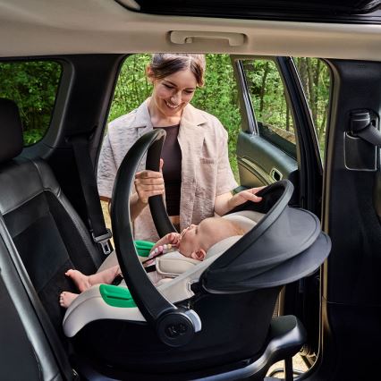 KINDERKRAFT - Autosjedalica MINK PRO 2 40-87 cm (0-13 kg) bež