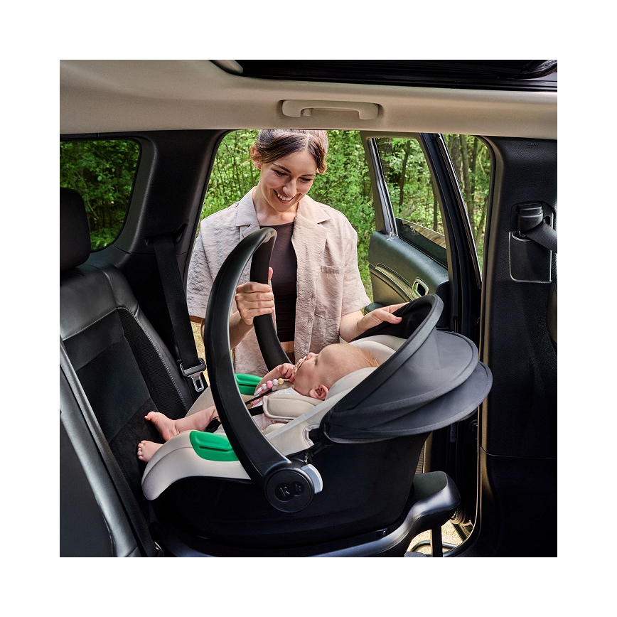KINDERKRAFT - Autosjedalica MINK PRO 2 40-87 cm (0-13 kg) bež