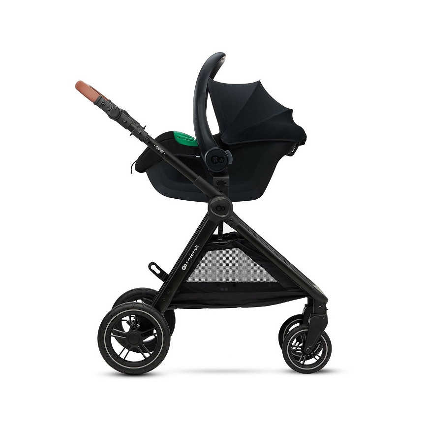 KINDERKRAFT - Autosjedalica MINK PRO 2 40-87 cm (0-13 kg) crna