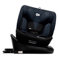 KINDERKRAFT - Autosjedalica s rotirajućom bazom I-GROW i-Size (40-150 cm) crna