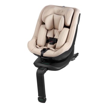 KINDERKRAFT - Autosjedalica s rotirajućom bazom I-GUARD i-Size 40-105 cm bež