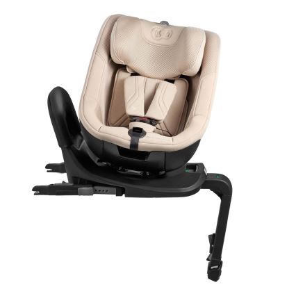 KINDERKRAFT - Autosjedalica s rotirajućom bazom I-GUARD PRO i-Size 61-105 cm bež
