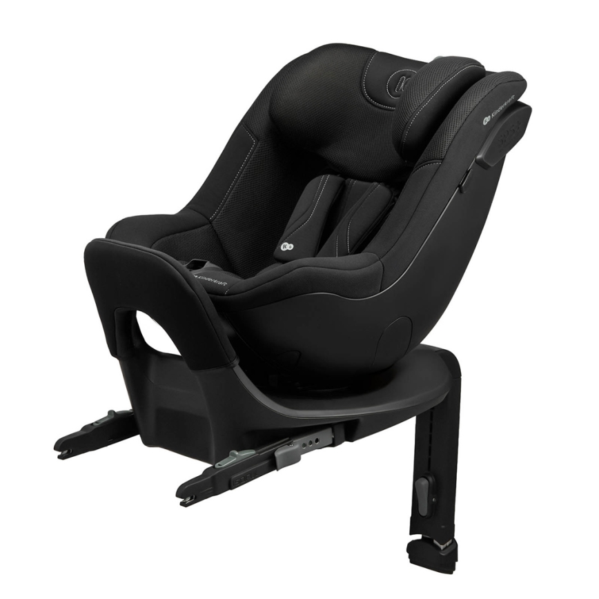KINDERKRAFT - Autosjedalica s rotirajućom bazom I-GUARD PRO i-Size 61-105 cm crna