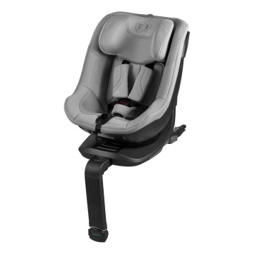 KINDERKRAFT - Autosjedalica s rotirajućom bazom I-GUARD PRO i-Size 61-105 cm siva